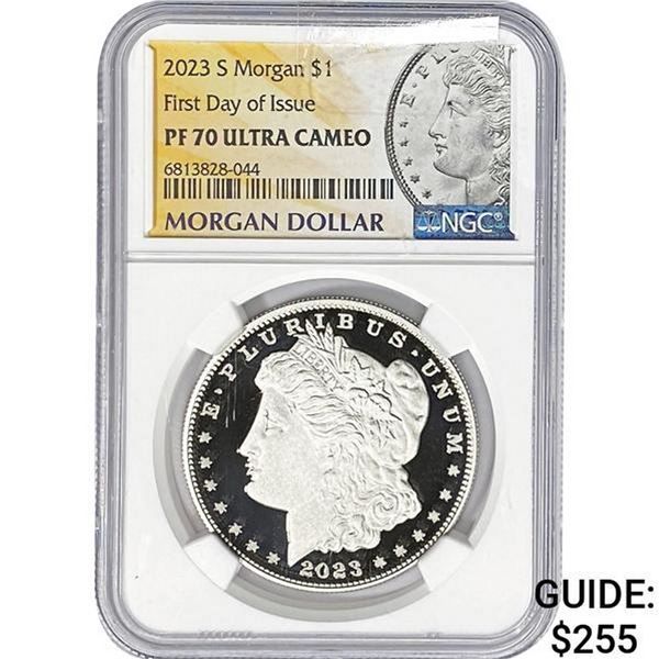 2023-S Morgan Dollar NGC PF70 Ultra Came