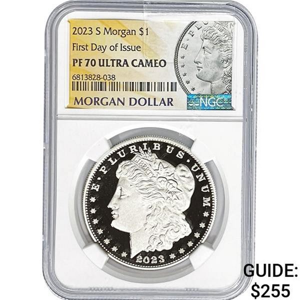 2023-S Morgan $1 NGC PF70 Ultra Cameo