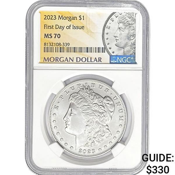 2023 Morgan $1 NGC MS70