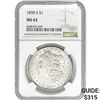 Image 1 : 1890-S Morgan Dollar NGC MS62
