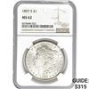 Image 1 : 1897-S Morgan Silver Dollar NGC MS62