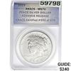 Image 1 : 2023 Peace Silver Dollar ANACS MS70