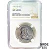 Image 1 : 1957-D Franklin Half Dollar NGC MS64 FBL