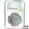 Image 1 : 1885-O Morgan Silver Dollar NGC MS62