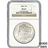 Image 1 : 1886 Morgan Silver Dollar NGC MS65
