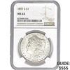 Image 1 : 1897-S Morgan Silver Dollar NGC MS63
