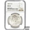 Image 1 : 1897-S Morgan Silver Dollar NGC MS63