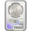 Image 2 : 1887 Morgan Silver Dollar NGC MS63