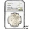 Image 1 : 1884-O Morgan Silver Dollar NGC MS61
