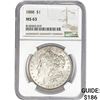 Image 1 : 1888 Morgan Silver Dollar NGC MS63