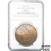 1887 Morgan Silver Dollar NGC MS65