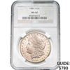 Image 1 : 1880-S Morgan Silver Dollar NGC MS66