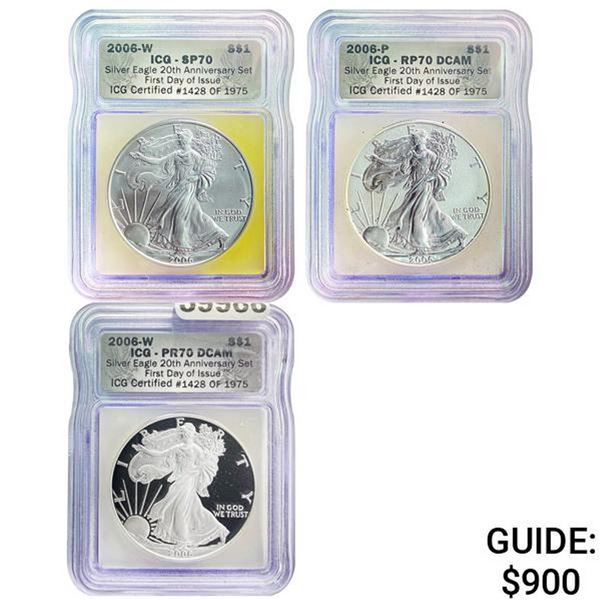 [3]2006 Silver Eagle PR/RP/SP70