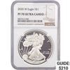 Image 1 : 2020-W Silver Eagle NGC PF70 ULTRA CAMEO