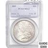 1885 Morgan Silver Dollar PCGS MS64