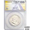 1952-S Franklin Half Dollar ANACS MS64