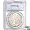 Image 1 : 1878 7TF Morgan Silver Dollar Rev 1879 PCGS MS6