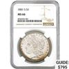 Image 1 : 1881-S Morgan Silver Dollar NGC MS66