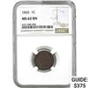 Image 1 : 1865 1C Indian Head Cent NGC MS62BN