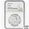 Image 1 : 1960 Franklin Half Dollar NGC PF68