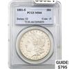 Image 1 : 1881-S Morgan Silver Dollar PCGS MS66