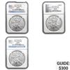 Image 1 : [3]2013 Silver Eagle NGC MS69