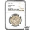 Image 1 : 1936 50C Oregon Trail NGC MS65