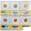 Image 2 : [6]1963-1992 4 Lin. 2 Jeff. 5C ANACS MS/AU/PF55-69