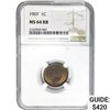 Image 1 : 1907 1C Indian Head Cent NGC MS64 RB