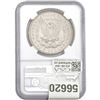 Image 2 : 1891 Morgan Silver Dollar NGC MS63