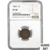 Image 1 : 1863 Indian Head Cent NGC VF30