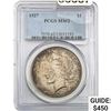 Image 1 : 1927 Peace Dollar PCGS MS62