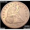 Image 1 : 1872-CC Seated Liberty Dollar UNCIRCULATED