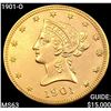 1901-O $10 Gold Eagle CHOICE BU