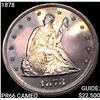 Image 1 : 1878 Twenty Cent Piece GEM PROOF CAM