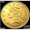 1834 $2.50 Gold Quarter Eagle CHOICE BU