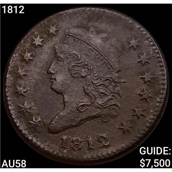 1812 Classic Head Cent CHOICE AU