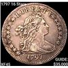 1797 16 Stars Draped Bust Dime NEARLY UNCIRCULATED