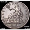 1875-CC Silver Trade Dollar CHOICE AU