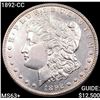 1892-CC Morgan Silver Dollar CHOICE BU+