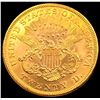 Image 2 : 1869 $20 Gold Double Eagle CHOICE BU