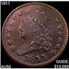 Image 1 : 1811 Classic Head Half Cent CLOSELY UNCIRCULATED