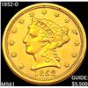 1852-O $2.50 Gold Quarter Eagle UNCIRCULATED