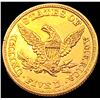 Image 2 : 1861 $5 Gold Half Eagle UNCIRCULATED