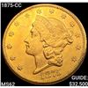 Image 1 : 1875-CC $20 Gold Double Eagle UNCIRCULATED