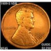 Image 1 : 1909-S VDB Wheat Cent NEARLY UNCIRCULATED