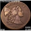 1794 Ornate Head S-29 Liberty Cap Cent NEARLY UNCIRCULATED