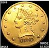 1849 $10 Gold Eagle UNCIRCULATED