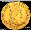 Image 1 : 1799 Sm Stars $10 Gold Eagle CHOICE BU+
