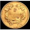 Image 2 : 1870 $3 Gold Piece CHOICE AU